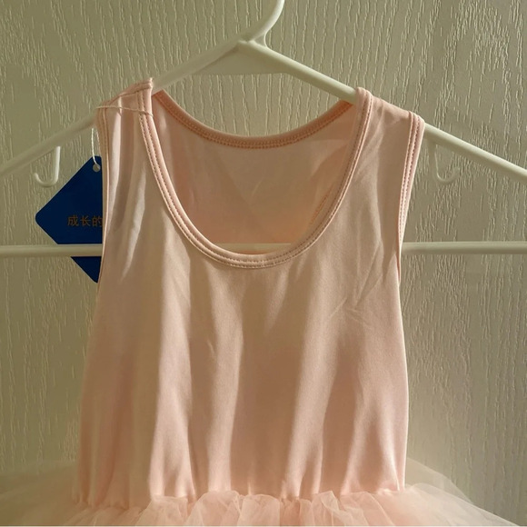 Tutu.kk Pink Body Suit With Easy Changing Access Dance, Ballet, Size XS - Picture 3 of 7